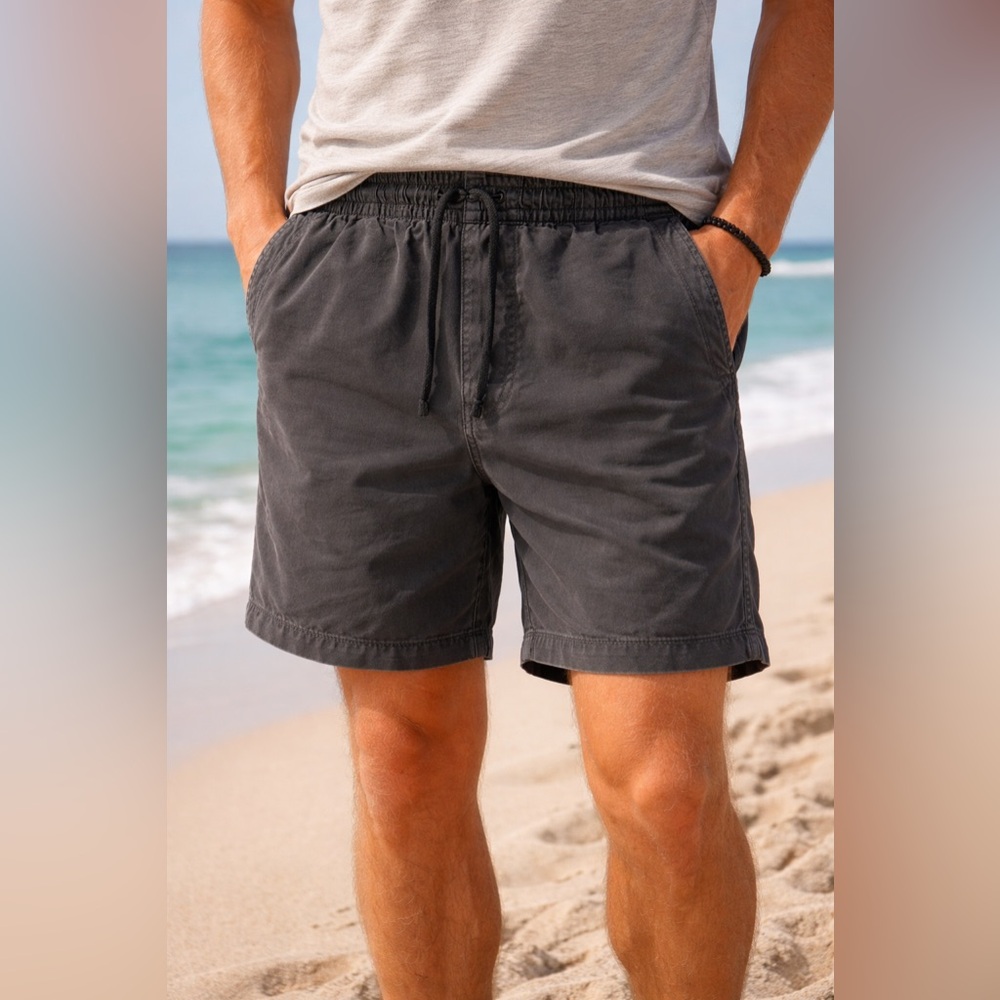 Abercrombie & Fitch Drawstring Shorts Small Casual Beach Summer EUC